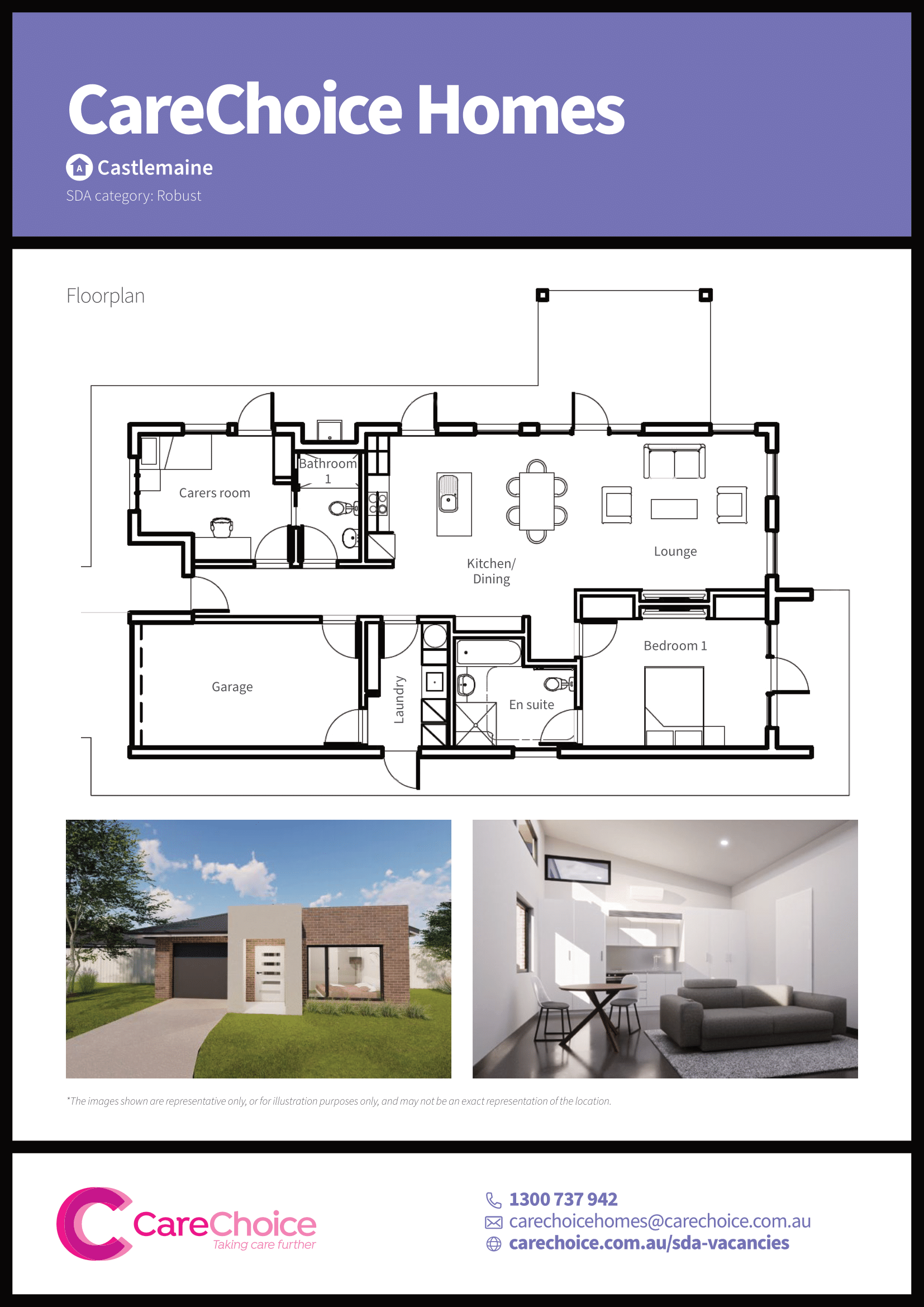 Castlemaine 4 Robust Single Occupancy Villas CareChoice